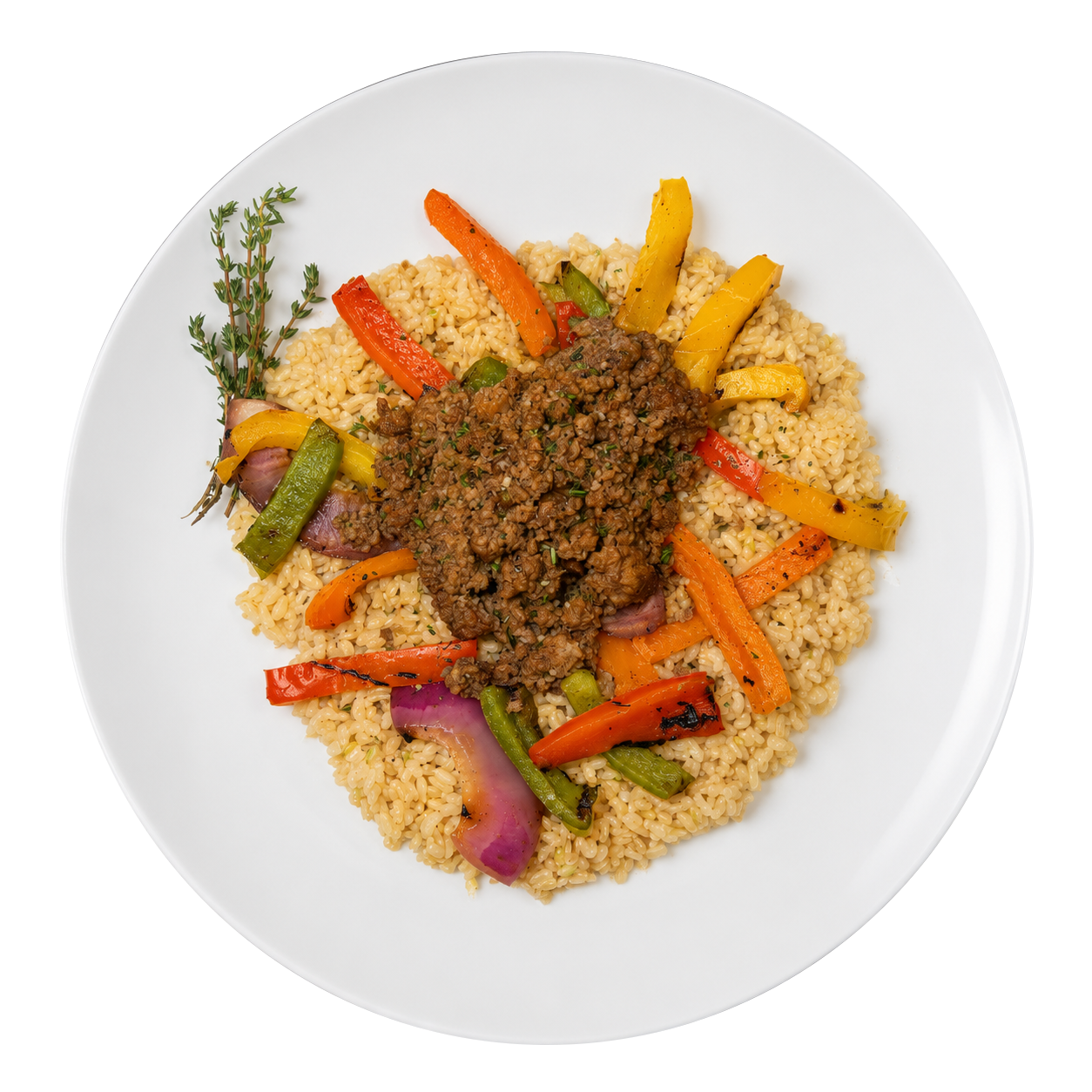 Lean Ground Beef Power Bowl