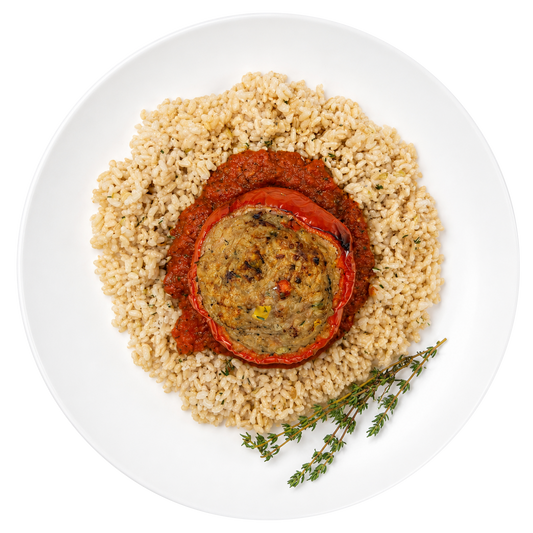 Turkey & Veggie Stuffed Peppers