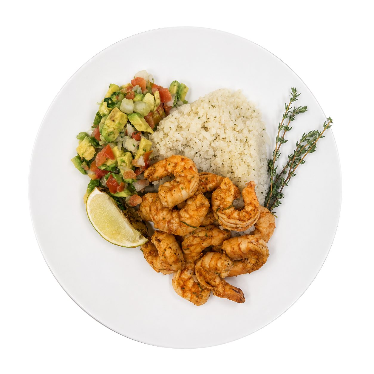 Chili-Lime Shrimp Bowl
